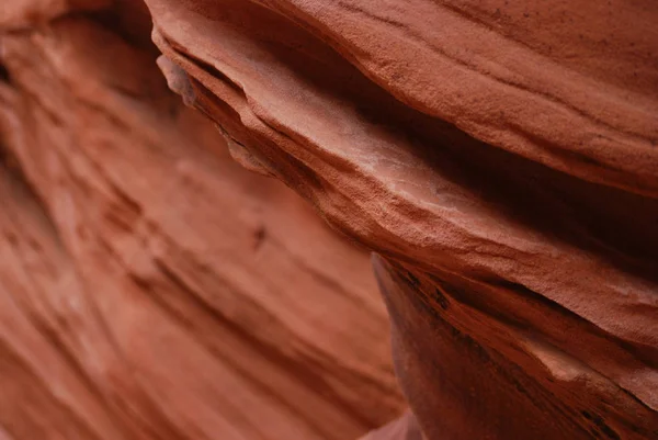 Élénk narancssárga textúra egy kanyon — Stock Fotó