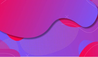 Gradyan arka plan tasarımı pembe ve mavi. Web afişi, tipografi duvar kağıdı, İniş Sayfası, Flyer, poster, moda dokusu, broşür, fütüristik tasarım ve sosyal medya için soyut minimal arkaplan.
