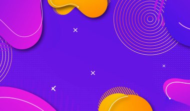 3 boyutlu arkaplan tasarımı Pembe ve mavi. Web afişi, İniş Sayfası, Flyer, poster, moda dokusu, broşür, geleceksel tasarım ve sosyal medya için soyut minimal arkaplan.