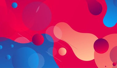 3 boyutlu arkaplan tasarımı Pembe ve mavi. Web afişi, İniş Sayfası, Flyer, poster, moda dokusu, broşür, geleceksel tasarım ve sosyal medya için soyut minimal arkaplan.