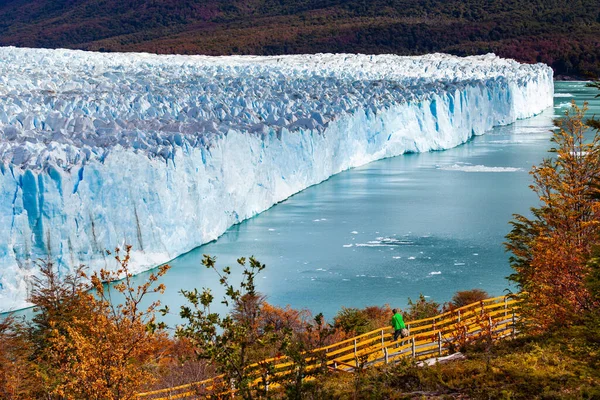 Campo de gelo congelado da geleira Perito Moreno — Fotografia de Stock