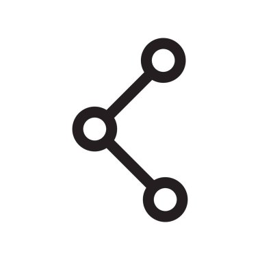 Çizgi simgesi sosyal medya bilgilerini paylaşıyor