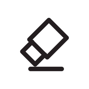 Simge satır silgi tasarımı basit