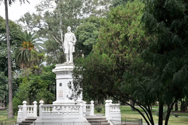 Estatua del dr. facundo Zuviria — Fotografia de Stock