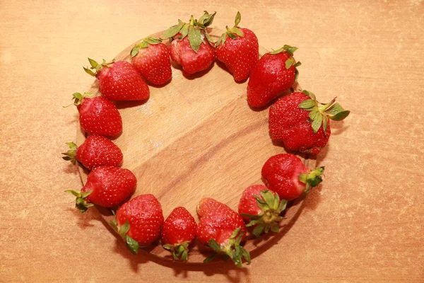 딸기는 맛좋은 식품이다 — 스톡 사진