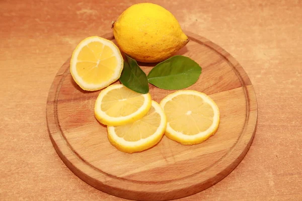 Frischer Zitronensaft Minztee Ingwer Mit Honiggurken — Stockfoto