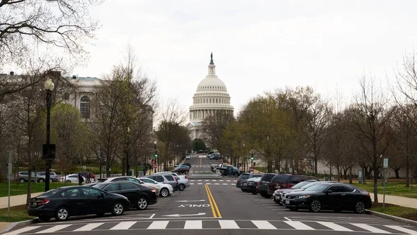 The United States Capitol in Early Spring — Stock Photo, Image