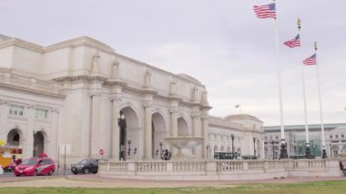 Washington 'daki Union İstasyonu. Yan Görünüm