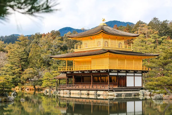 Tempio Kinkaku Kyoto — Foto Stock