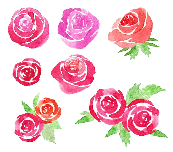 Smukke Romantiske Lyserøde Rosa Blomster Isolere Hvid Baggrund Med Klipning - Stock-foto