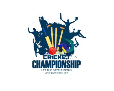 CRICKET ŞAMPİYONU-VEKTİCİ İSTETİM İÇİN GİRİŞ Alanı