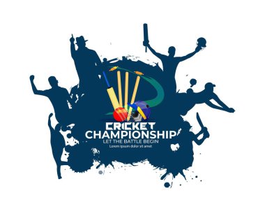 CRICKET ŞAMPİYONU-VEKTİCİ İSTETİM İÇİN GİRİŞ Alanı