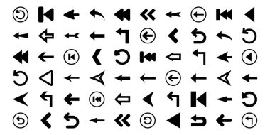 KARANLIK İkonunun Seti, VECTOR SÜRETİM 