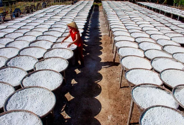 Grieß Wird Aus Tapiokamehl Etwas Zucker Hergestellt Diese Mehlsorte Wird — Stockfoto