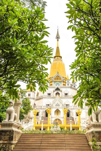 Landschapsfoto Buu Long Pagode Vietnam Dit Een Landschapsfoto Auteur Genomen — Stockfoto