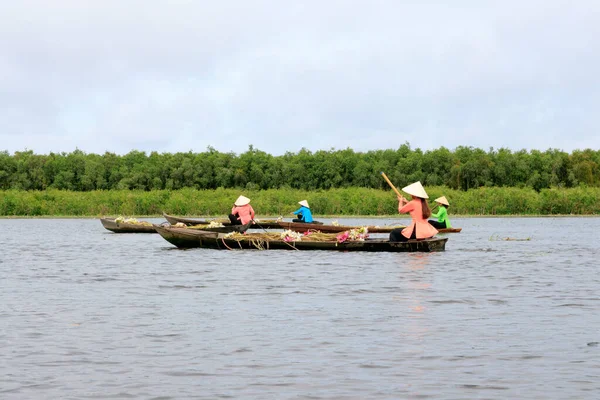 Författaren Fotograferade Söndagsmorgonen Den Oktober 2020 Läge Long Provinsen Vietnam — Stockfoto