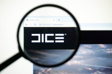 Los Angeles, Kaliforniya, ABD - 31 Mayıs 2020: Dice 'ın resmi web sitesi. Firmanın ana sayfası