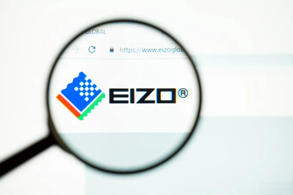Los Angeles Kalifornien Usa Mai 2020 Offizielle Website Von Eizo — Stockfoto