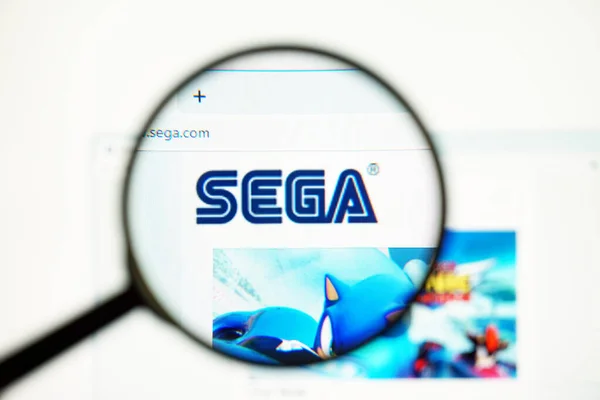 Los Angeles Kalifornien Usa Mai 2020 Offizielle Website Von Sega — Stockfoto