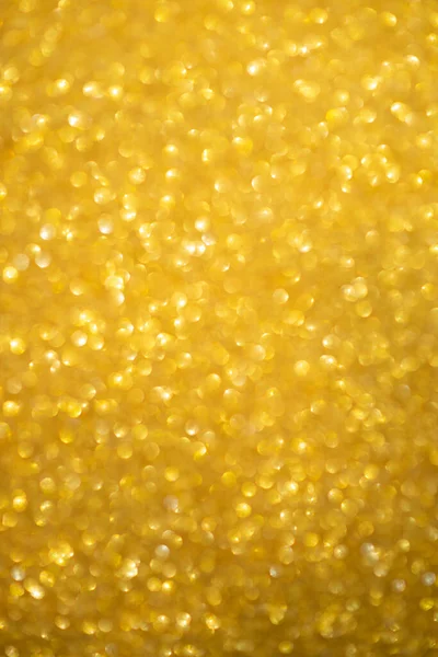 Goldglitzern Funkelt Mit Bokeh Effekt Festlicher Hintergrund Mit Leuchtend Goldenen — Stockfoto