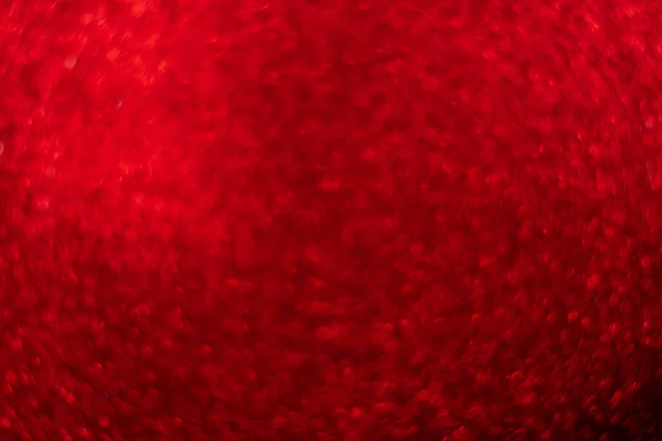 Shine Red Glitter Bokeh Effect Festive Background Bright Red Lights — Stock Photo, Image