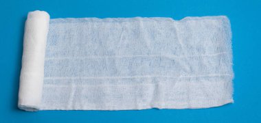 Mavi arka planda sargı bezi.