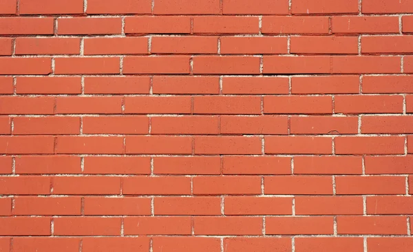 Rode bakstenen textuur. Bruine bakstenen muur met naad — Stockfoto