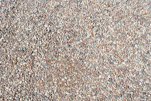 Kiesbeschaffenheit, kleine Steine, kleine Kieselsteine — Stockfoto