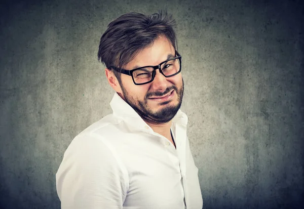 Retrato Jovem Nojento — Fotografia de Stock