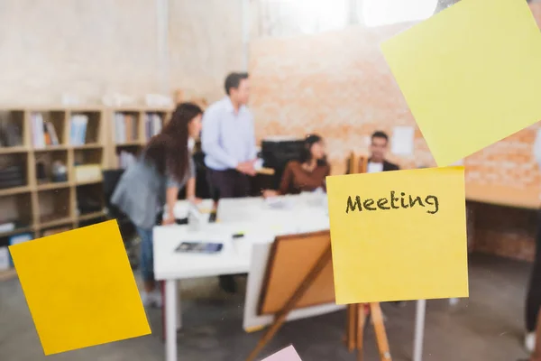 Group Asian Business People Creative Designer Meeting Office — Stock Photo, Image