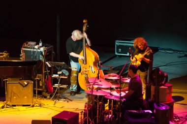 Roma, İtalya - 17 Temmuz 2010: Roma Pat Metheny Caz Konseri gecede sanatçı için bir füzyon caz gece oldu.