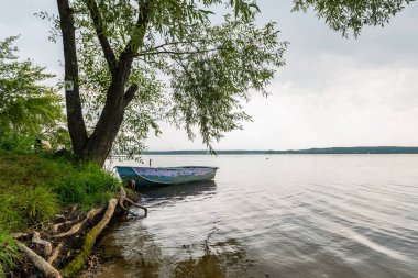 Kharkiv nehir, Ukrayna eski bir tekne