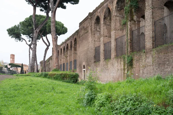 Porte San Giovanni Anglais Saint Jean Rome Italie Ancien Mur — Photo