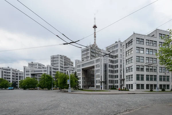 Bâtiment Architecture Soviétique Kharkiv Ukraine — Photo