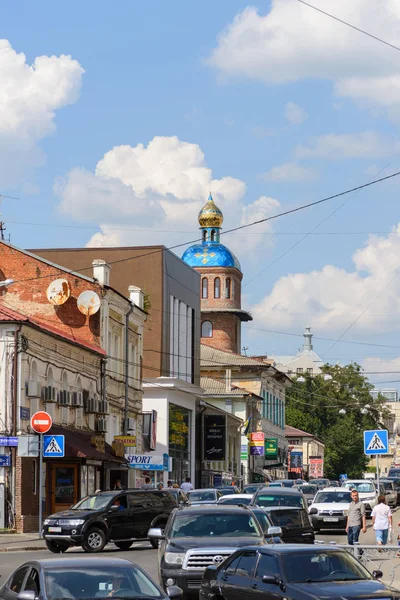 Kharkiv Ucrania Agosto 2014 Caminar Ciudad Kharkiv Segunda Ciudad Ucrania —  Fotos de Stock