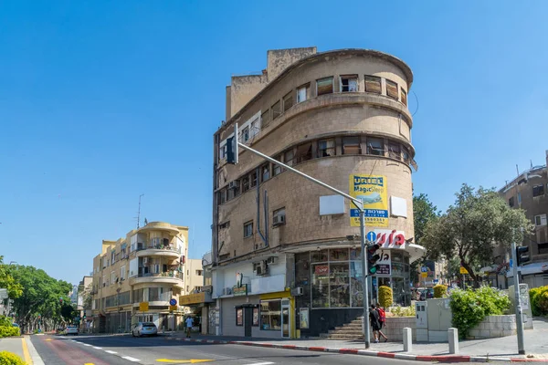 Haifa Israel Junio 2018 Edificios Con Una Mezcla Estilos Internacionales — Foto de Stock