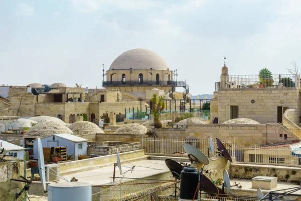 Jerusalem Israël Oktober 2018 Het Dak Weergave Oude Stad Van — Stockfoto