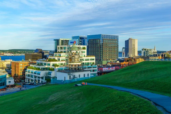 Halifax Canadá Setembro 2018 Vista Dos Edifícios Centro Cidade Com — Fotografia de Stock
