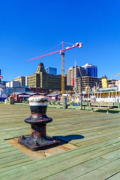 Halifax Canadá Setembro 2018 Vista Porto Centro Cidade Com Moradores — Fotografia de Stock
