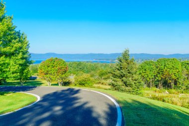 Yeni Richmond Gaspe Yarımadası, Quebec, Kanada manzara