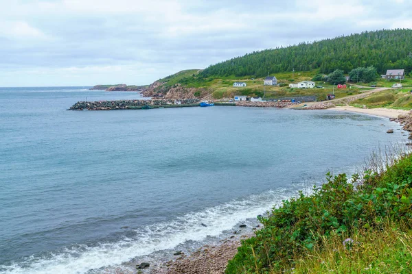Krajobraz White Point Wyspa Cape Breton Nowa Szkocja Kanada — Zdjęcie stockowe