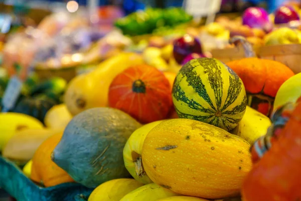 Hortalizas Venta Antiguo Mercado Portuario Quebec City Quebec Canadá — Foto de Stock