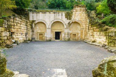 Mağara tabutları, bahis Shearim Milli Parkı'nda