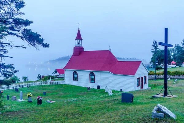 Old chapel, in Tadoussac — Stock Photo, Image