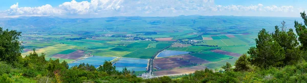 Hula Vadisi peyzaj panoramik görünümü