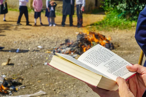 Biur Chametz in Haifa, Passover 2019 — Stock Photo, Image