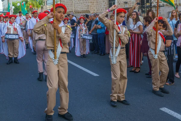 Desfile do Sábado Santo, parte da celebração da Páscoa Ortodoxa em Hai — Fotografia de Stock