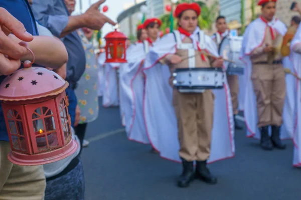 Desfile do Sábado Santo, parte da celebração da Páscoa Ortodoxa em Hai — Fotografia de Stock