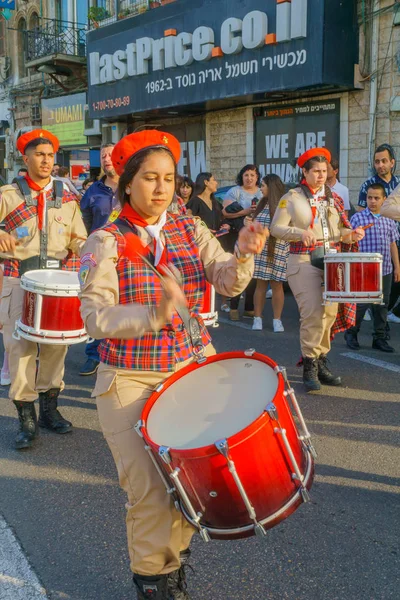 Desfile do Sábado Santo, parte da celebração da Páscoa Ortodoxa em Hai — Fotografia de Stock