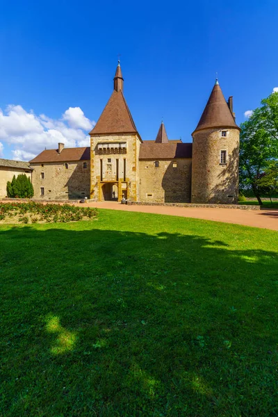 Chateau de Corcelles, in Beaujolais — Stock Photo, Image